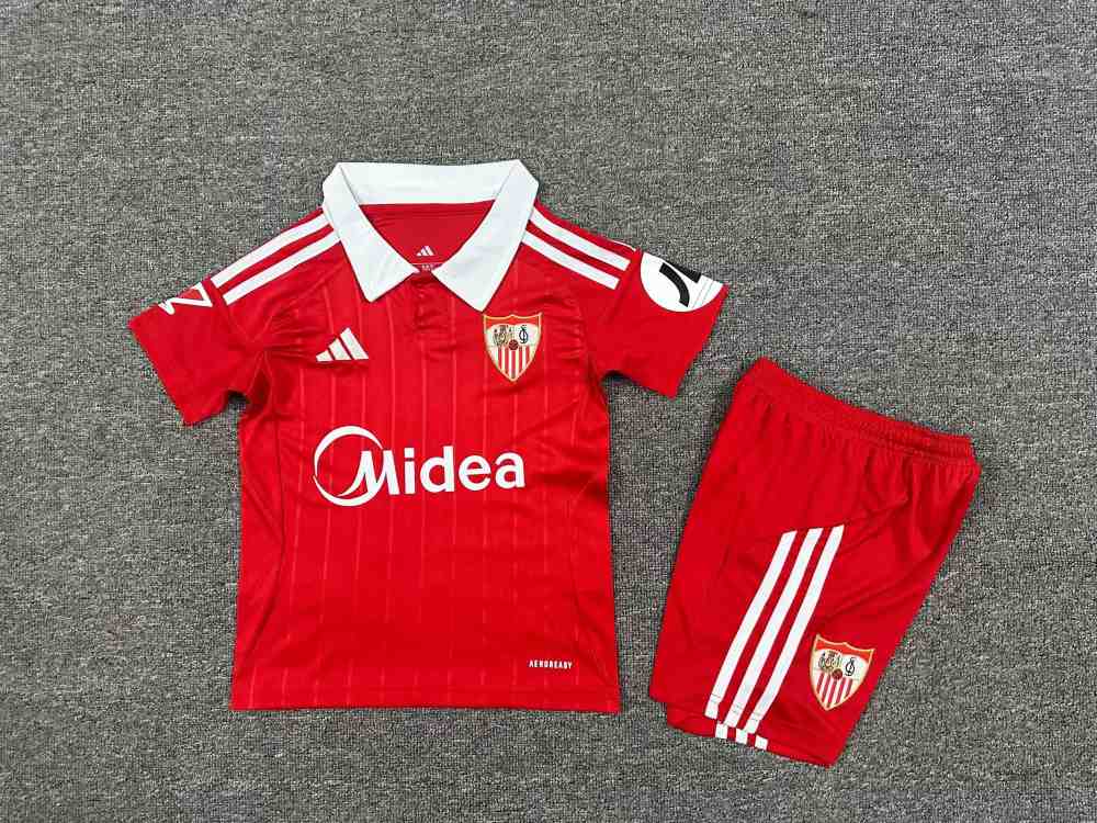 Niños Sevilla 2025-26 Visitante Kit