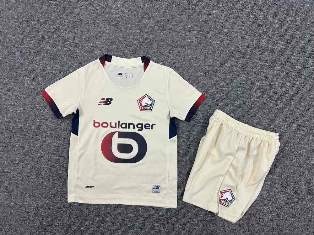 Niños Lille 2025-26 Visitante Kit