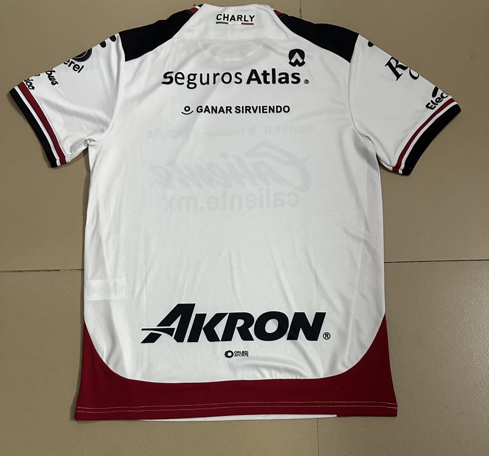 Atlas 2025-26 Camiseta visitante versión jugador