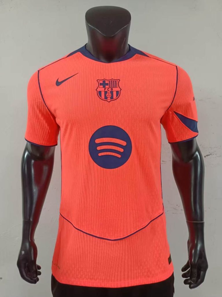 Barcelona 2025-26 Tercera camiseta versión jugador