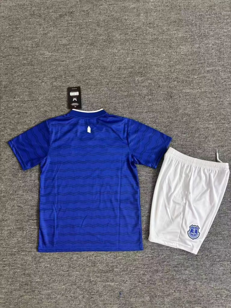 Niños Everton 2025-26 Camiseta local Kit