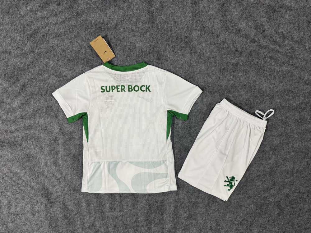 Niños Sporting CP Lisbon 2025-26 Cuarta camiseta