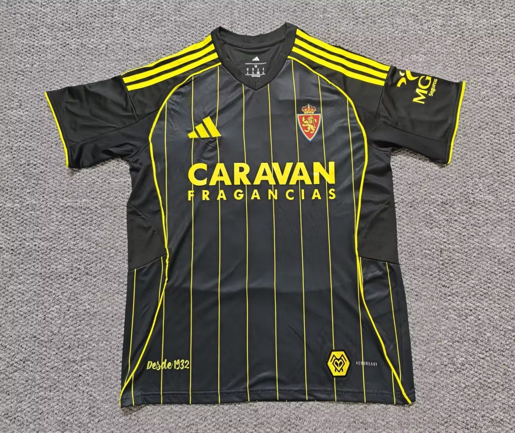 Real Zaragoza 2025-26 Camiseta visitante