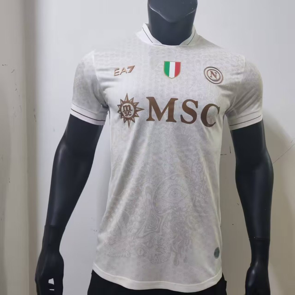 Napoli 2025-26 Camiseta visitante versión jugador