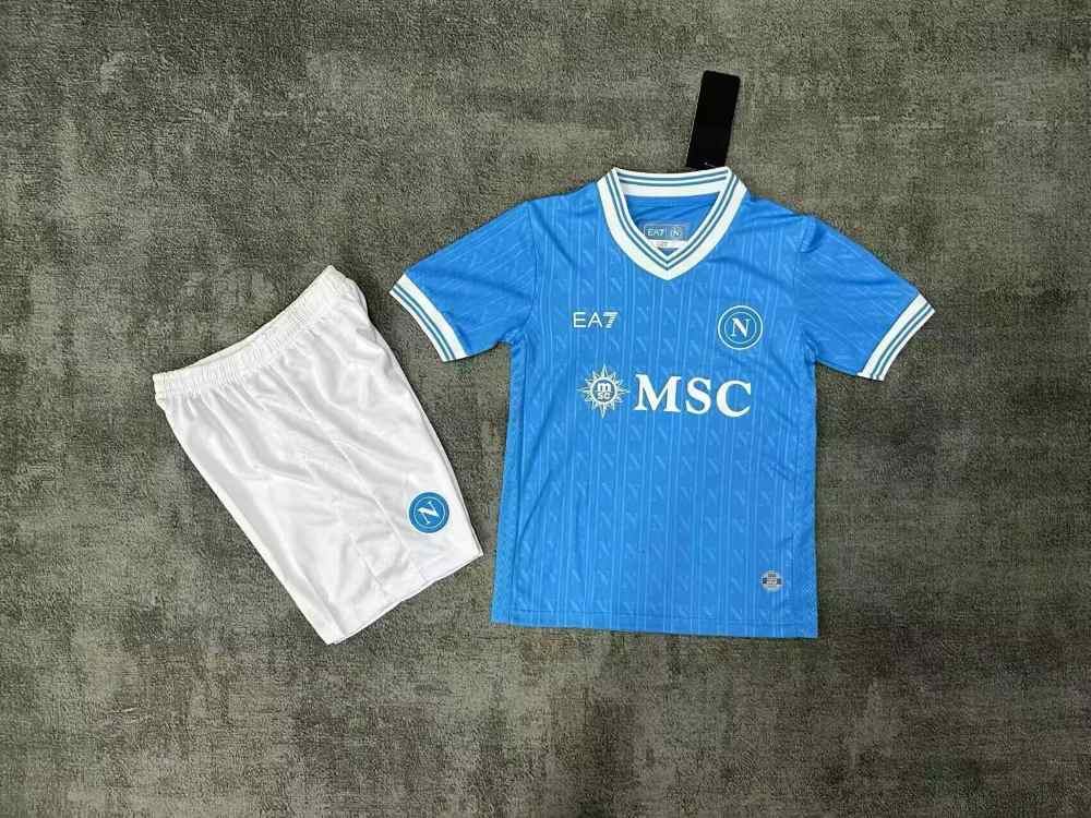 Niños Napoli 2025-26 Local Kit