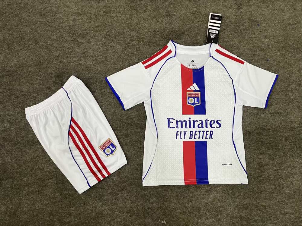 Niños Lyon 2025-26 Local Kit
