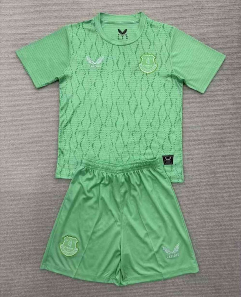 Niños Everton 2025-26 Goalkeeper Kit