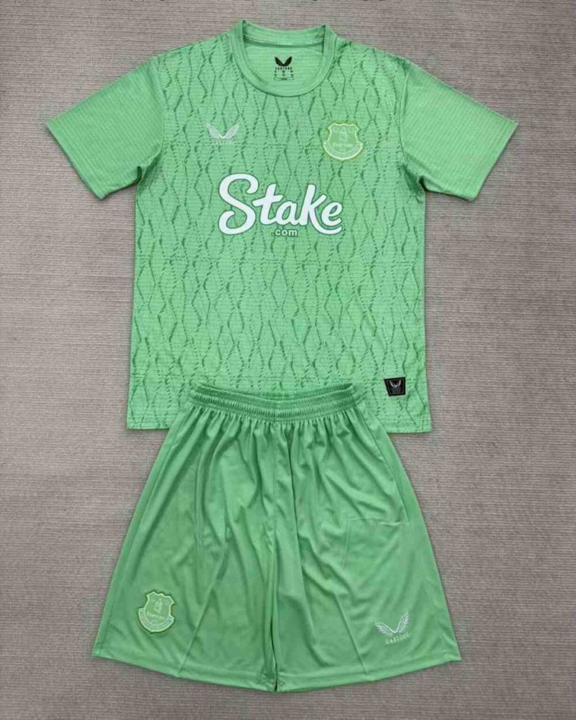 Niños Everton 2025-26 Goalkeeper Kit