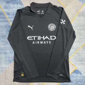 Manchester City 2025-26 Away Long Sleeve Shirt