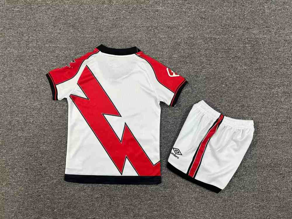 Niños Rayo Vallecano 2025-26 Local Kit