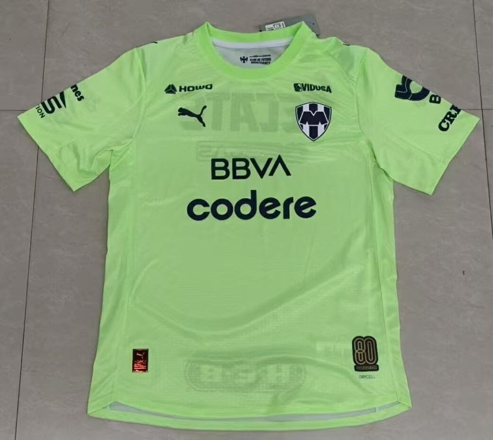 Monterrey 2025-26 Goalkeeperl Shirt