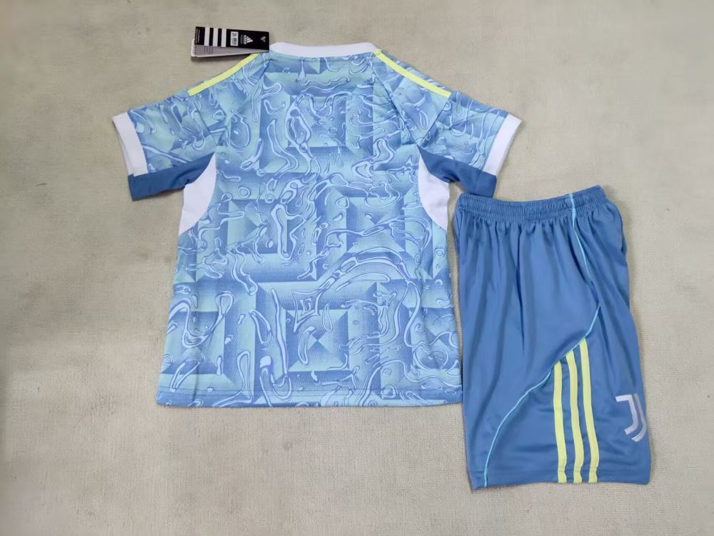 Niños Juventus 2025-26 Visitante Kit