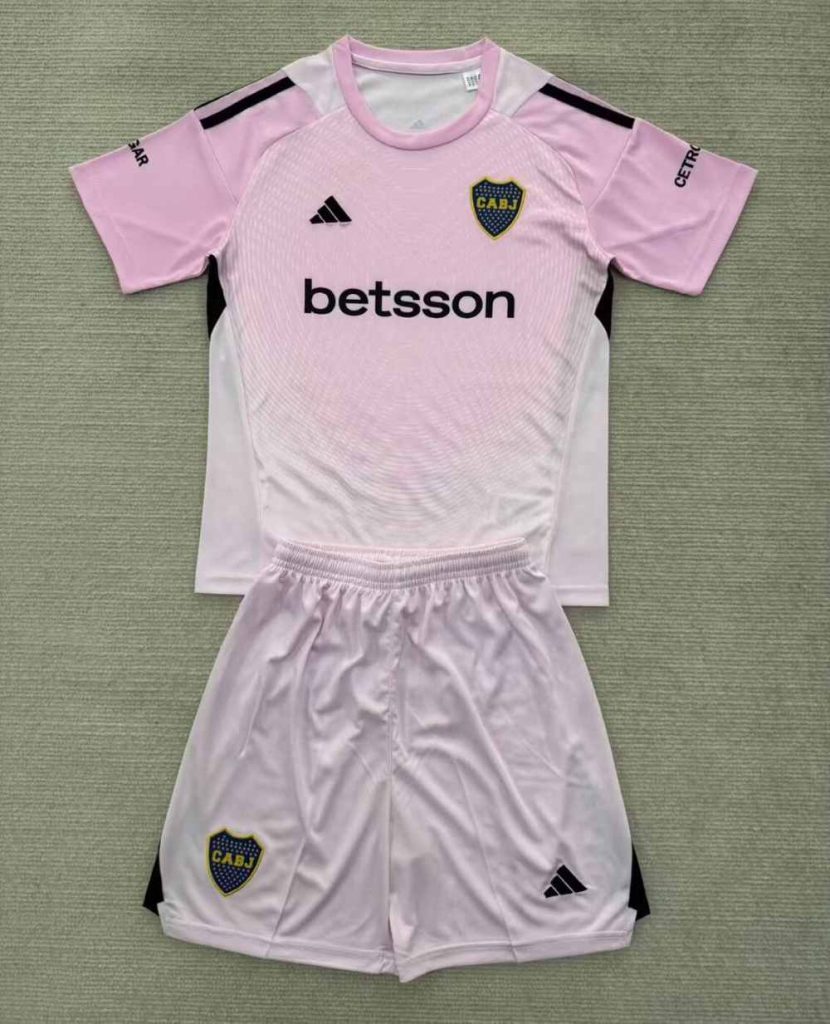 Niños Boca Juniors 2025-26 Goalkeeper Kit