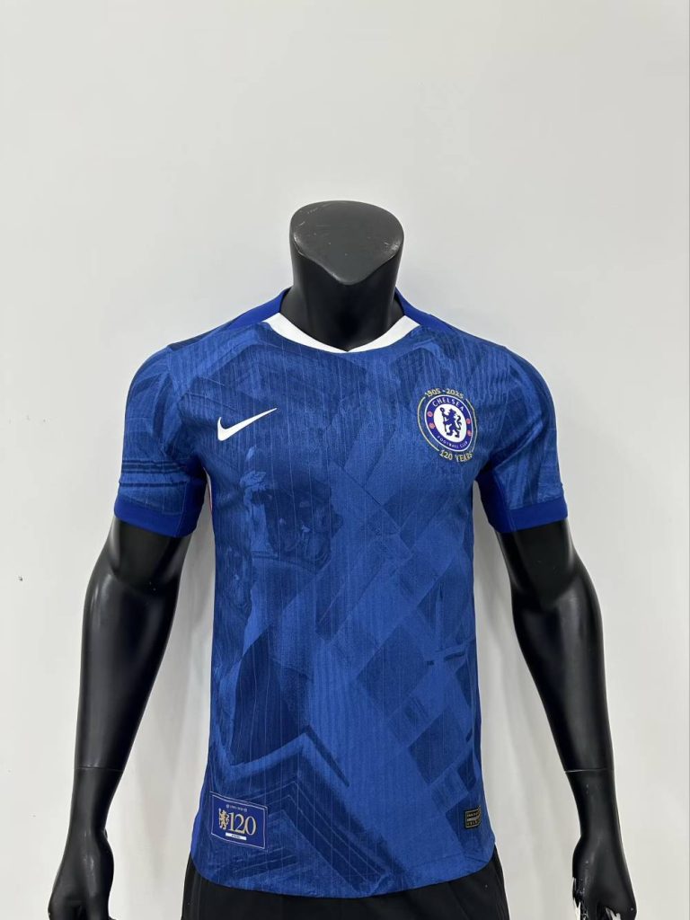 Chelsea 120th Aniversario Conmemorativa Edición Camiseta versión jugador