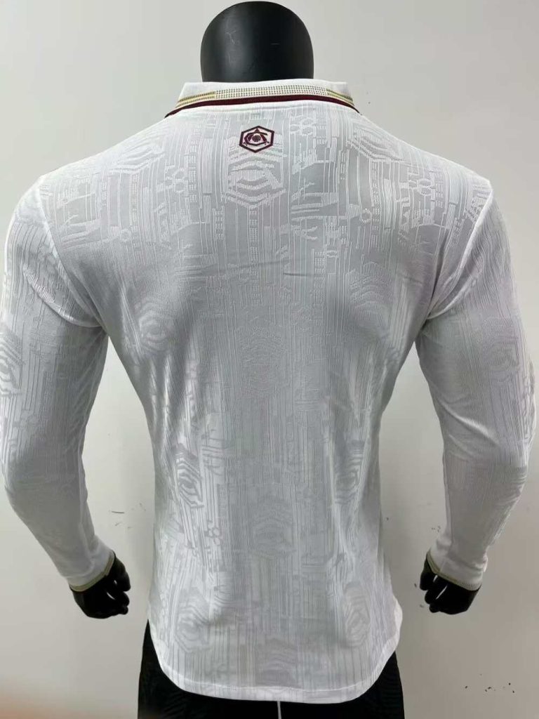 Arsenal 2025-26 Tercera camiseta versión jugador de manga larga