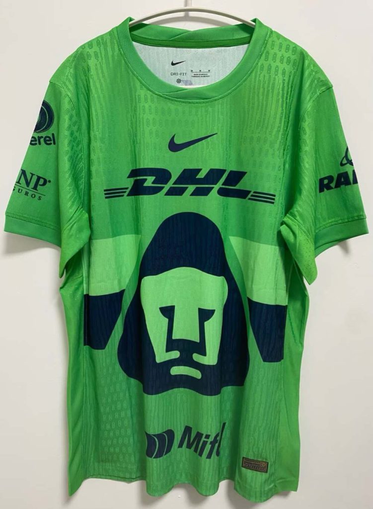 Pumas UNAM 2025-26 Camiseta de portero versión jugador