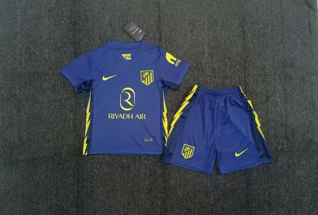Niños Atlético Madrid 2025-26 Visitante Kit