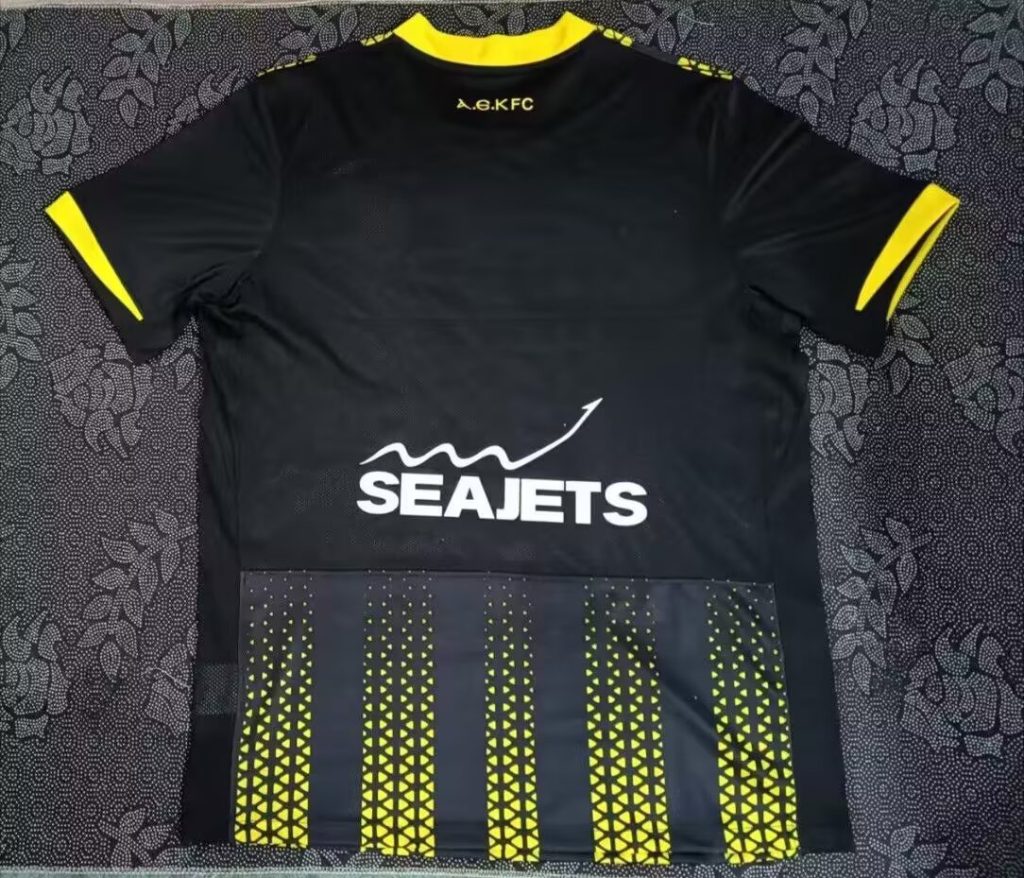 AEK Athens 2025-26 Camiseta visitante
