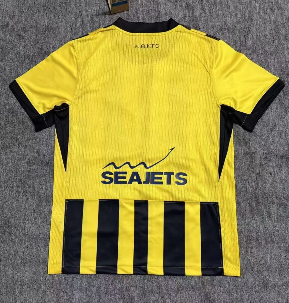 AEK Athens 2025-26 Camiseta local