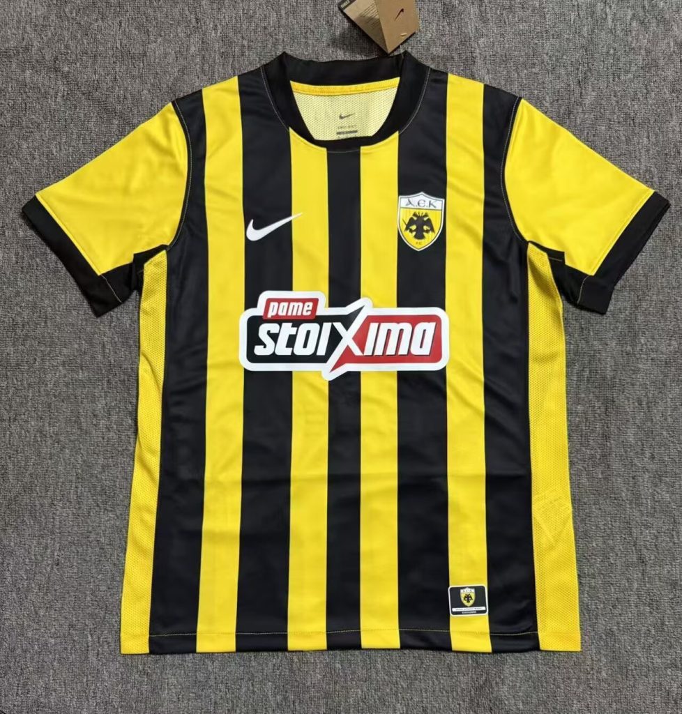 AEK Athens 2025-26 Camiseta local