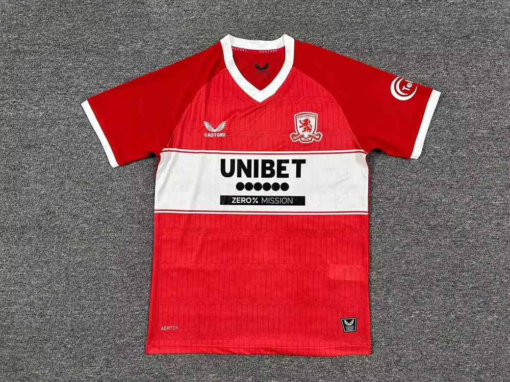Middlesbrough 2025-26 Camiseta local