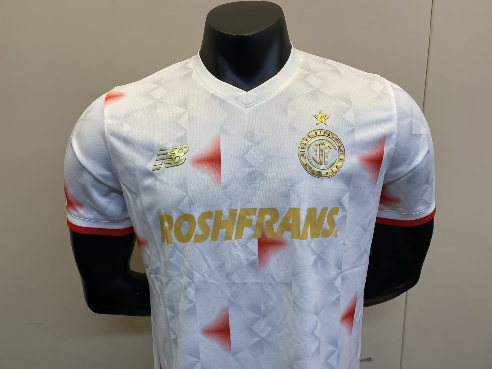 Toluca 2025-26 Camiseta visitante versión jugador