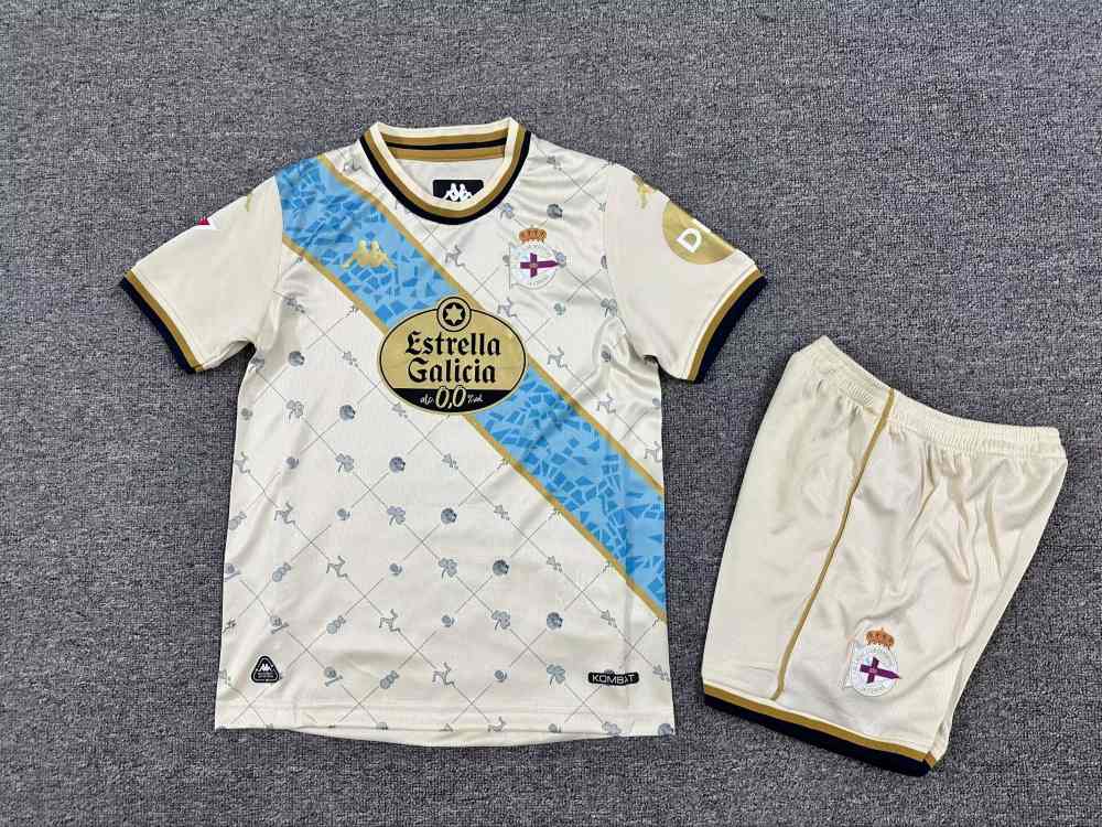 Niños Deportivo 2025-26 Tercera Kit