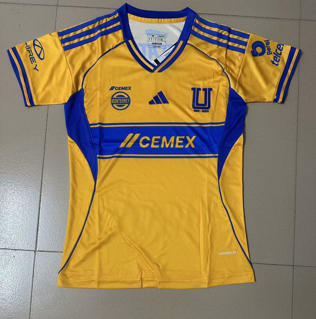 Mujer Tigres UANL 2025-26 Camiseta local