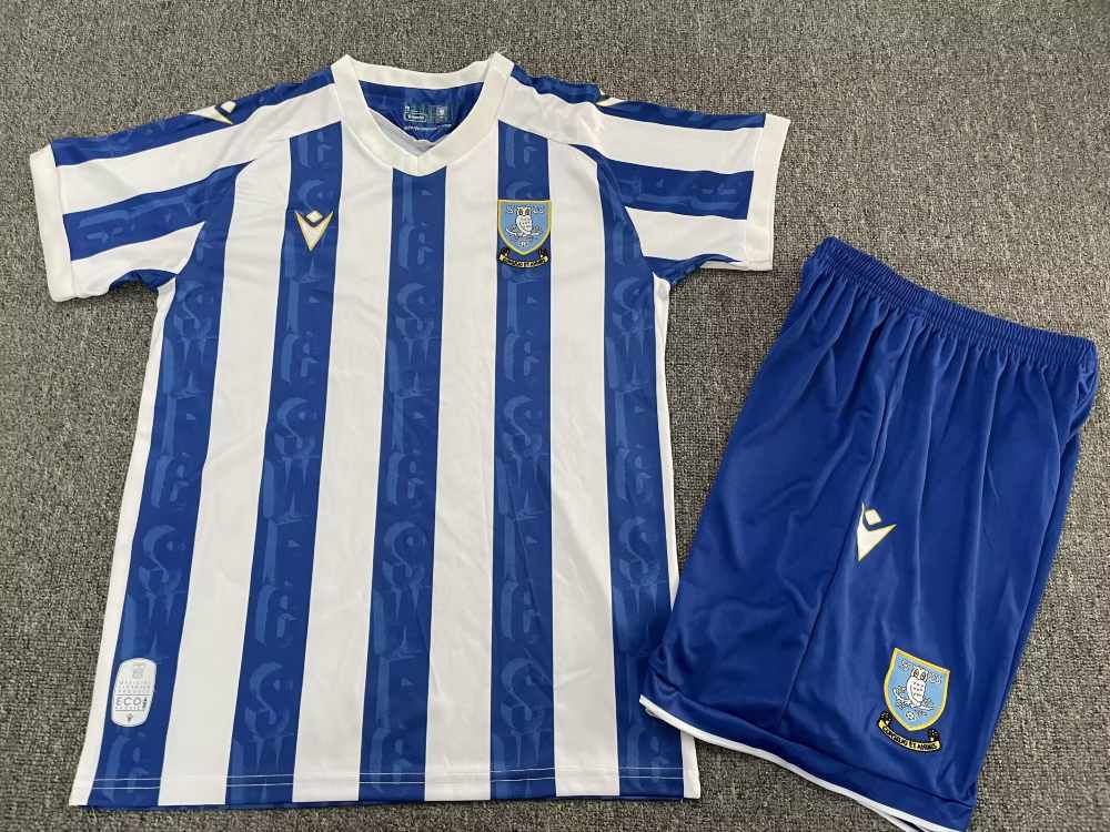 Niños Sheffield Wednesday 2025-26 Local Kit