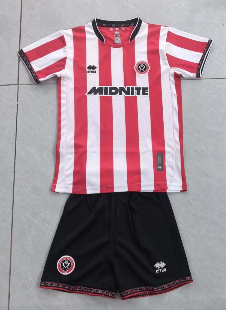 Niños Sheffield United 2025-26 Local Kit