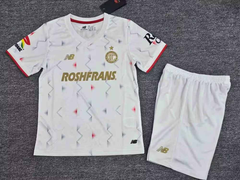 Niños Toluca 2025-26 Visitante Kit