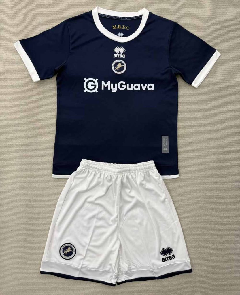 Niños Millwall 2025-26 Local Kit