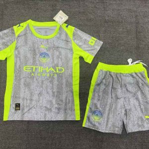 Kids Manchester City 2025-26 Third Kit