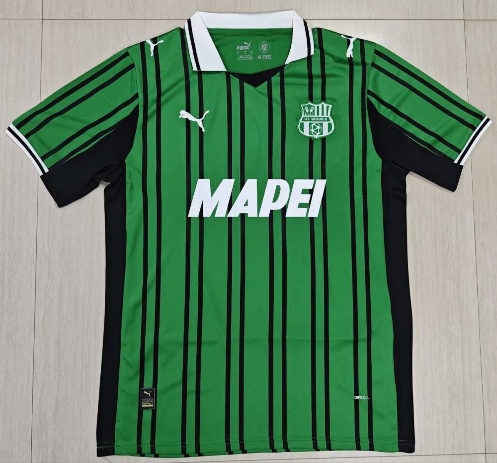 Sassuolo 2025-26 Camiseta local