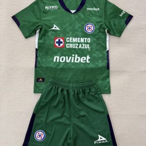 Kids Cruz Azul 2025-26 Goalkeeper Kit