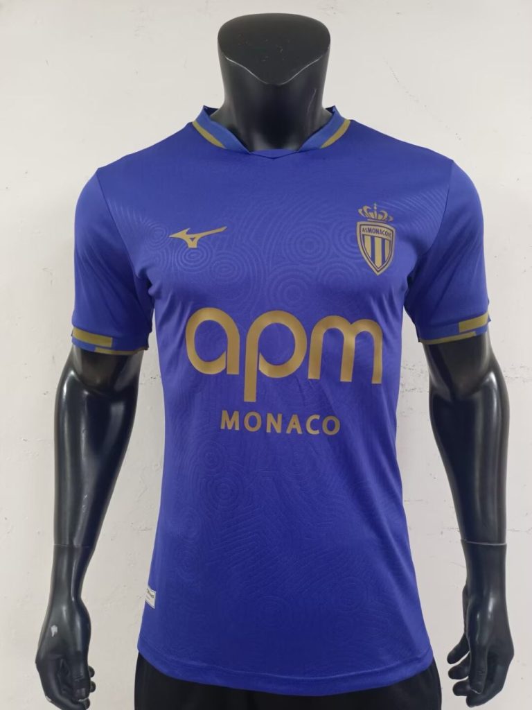 Monaco 2025-26 Camiseta visitante versión jugador