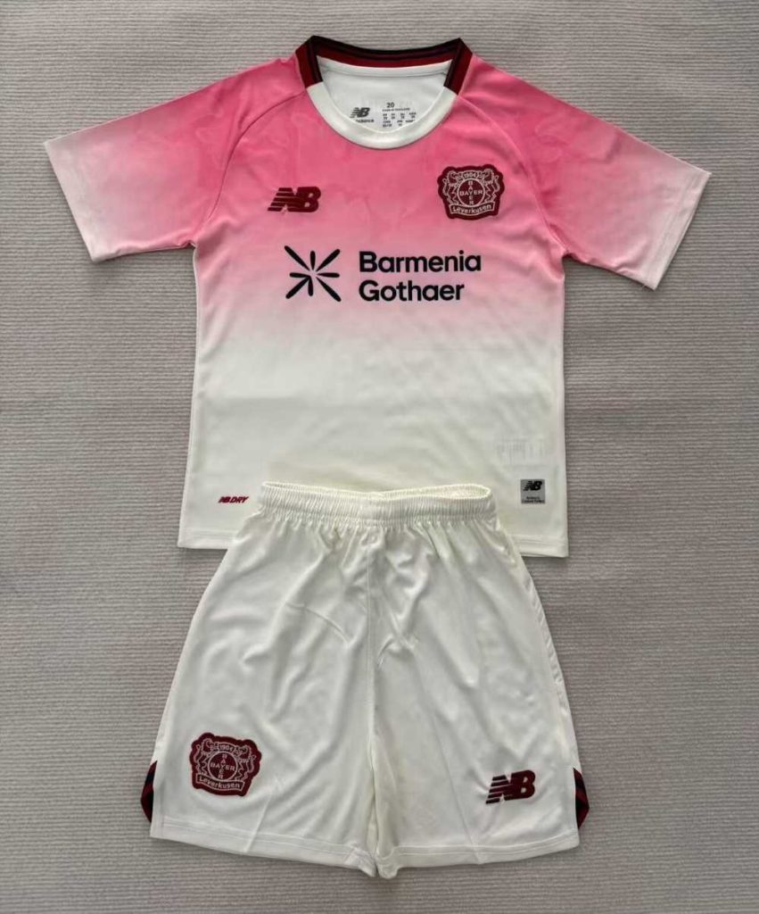 Niños Leverkusen 2025-26 Visitante Kit