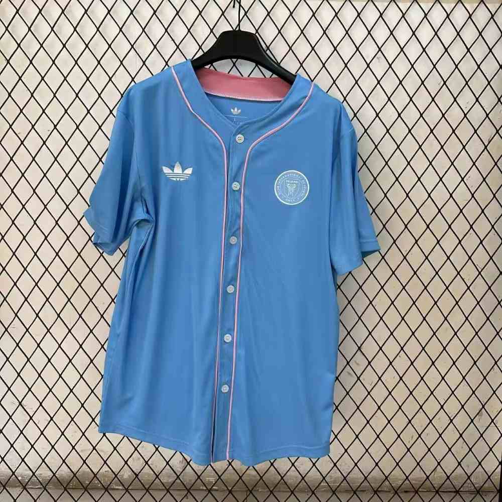 Inter Miami 2025-26 Baseball Jersey