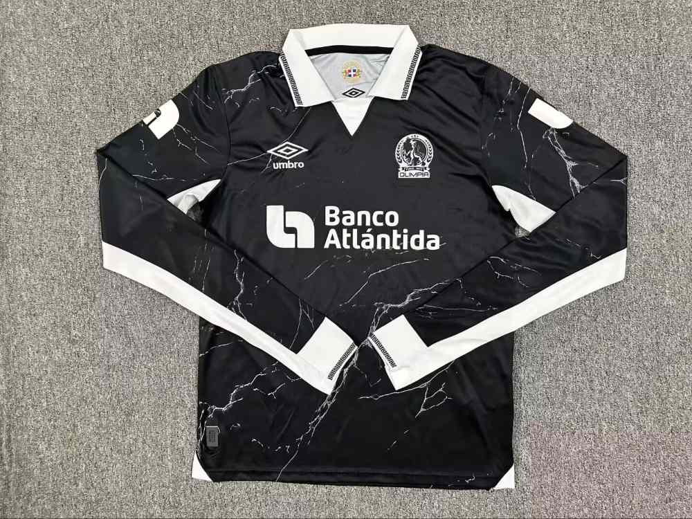 CD Olimpia 2025 Camiseta visitante de manga larga