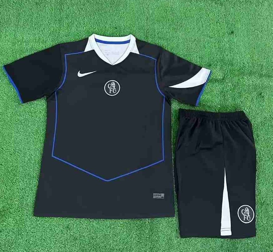 Niños Chelsea 2025-26 Tercera Kit