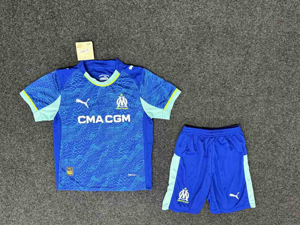 Niños Marseille 2025-26 Tercera Kit