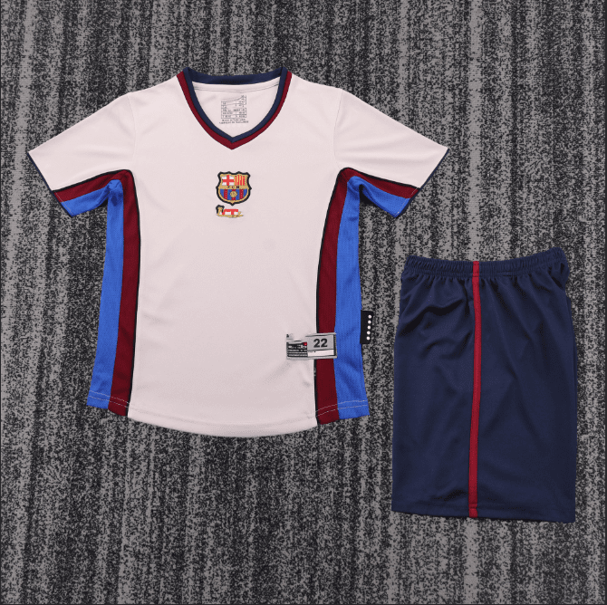 Niños Barcelona 1998-99 Visitante Kit