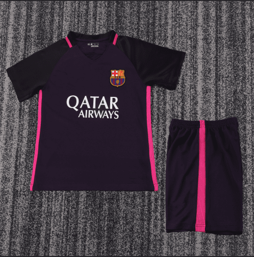 Niños Barcelona 2016-17 Visitante Kit