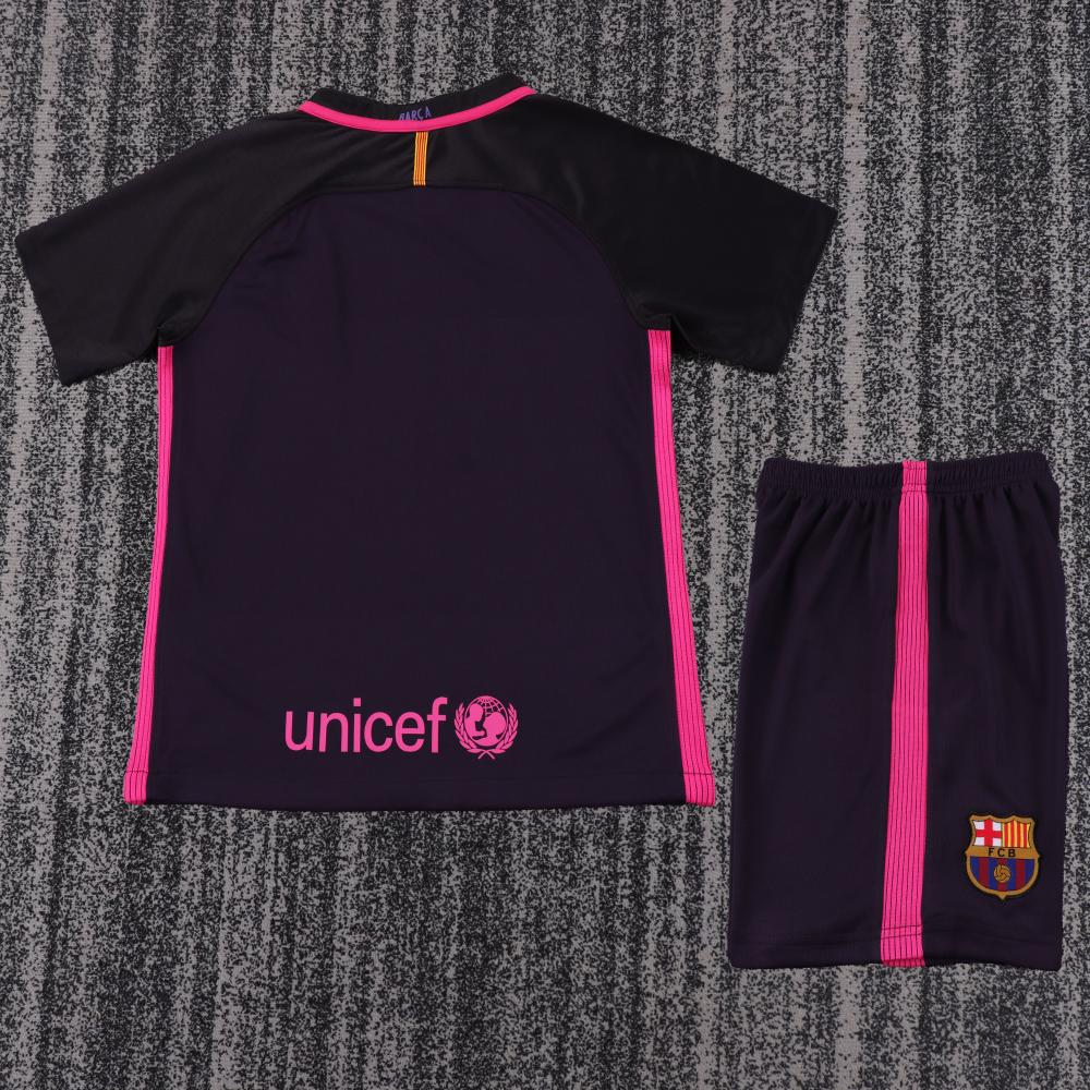 Niños Barcelona 2016-17 Visitante Kit