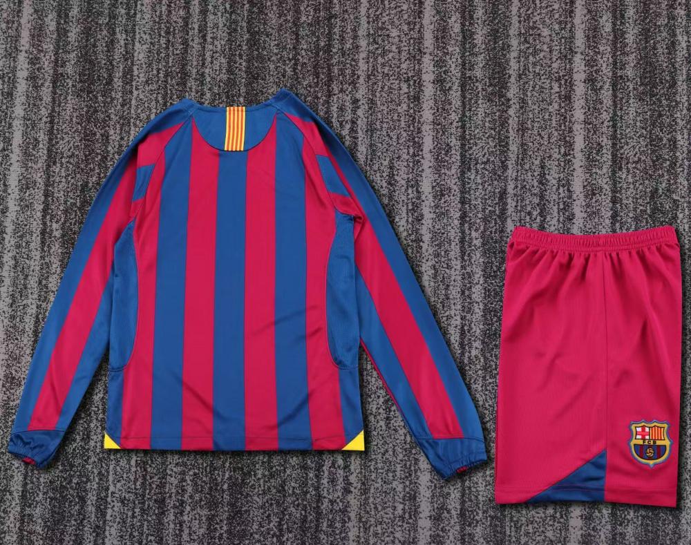 Niños Barcelona 2005-06 Local Long Sleeve Kit