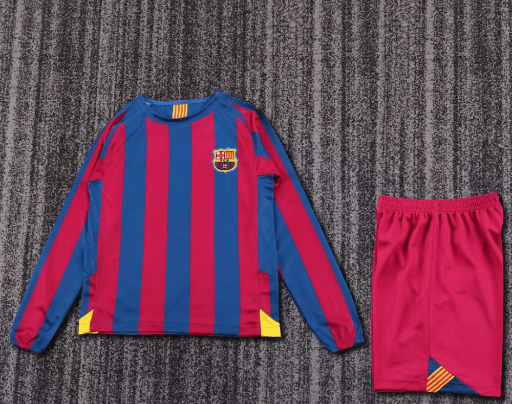 Niños Barcelona 2005-06 Local Long Sleeve Kit