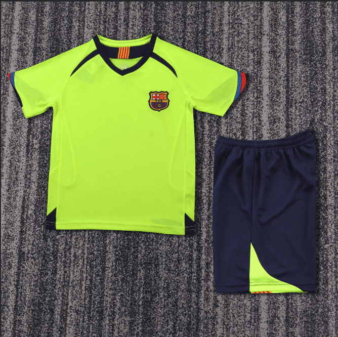 Niños Barcelona 2005-06 Visitante Kit