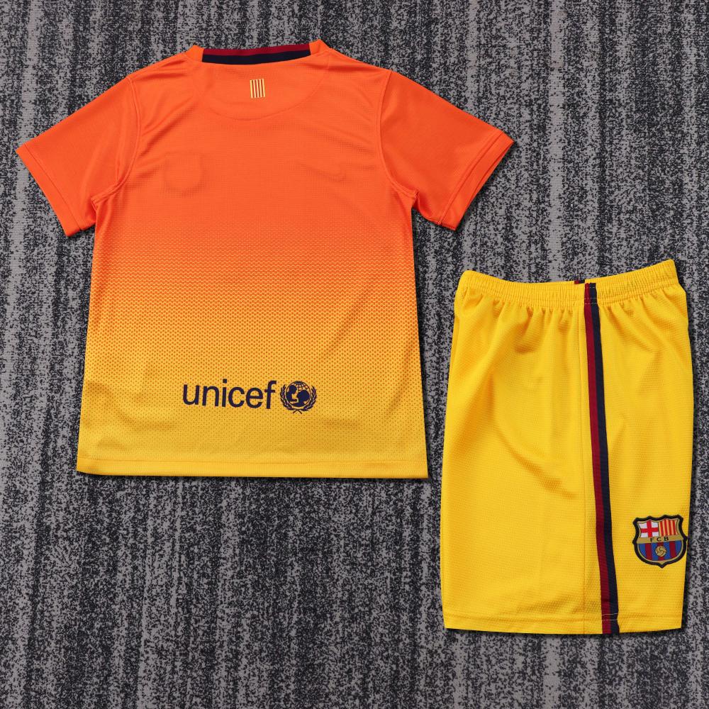 Niños Barcelona 2012-13 Visitante Kit