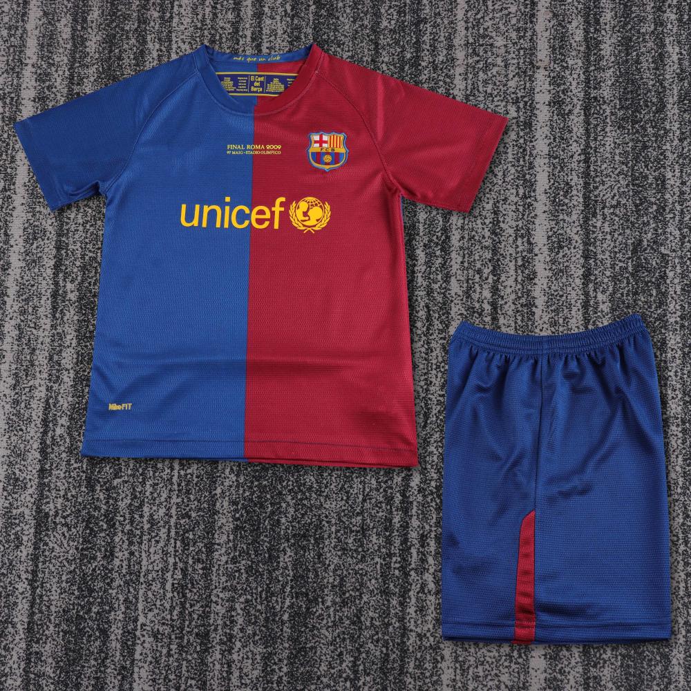 Niños Barcelona 2008-09 Local Champions League Edición Kit