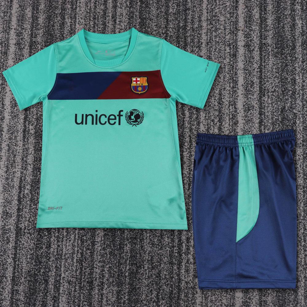 Niños Barcelona 2010-11 Visitante Kit